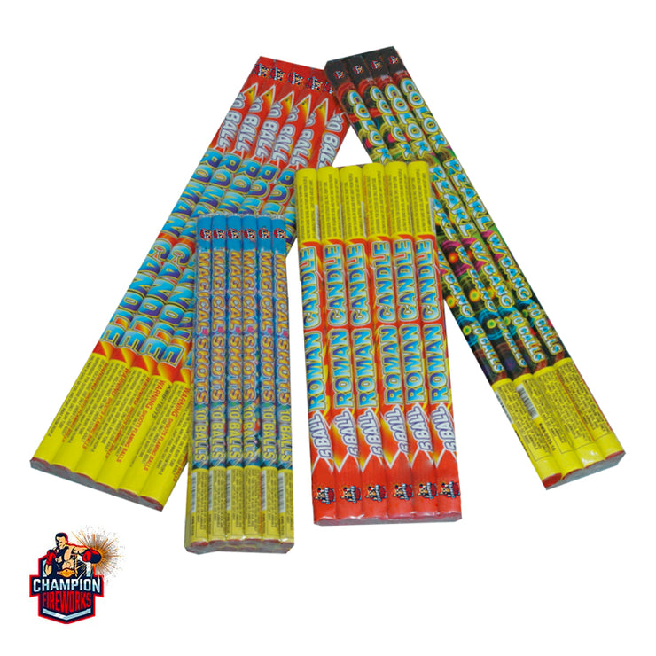 BMR Roman Candle 10 Ball Color